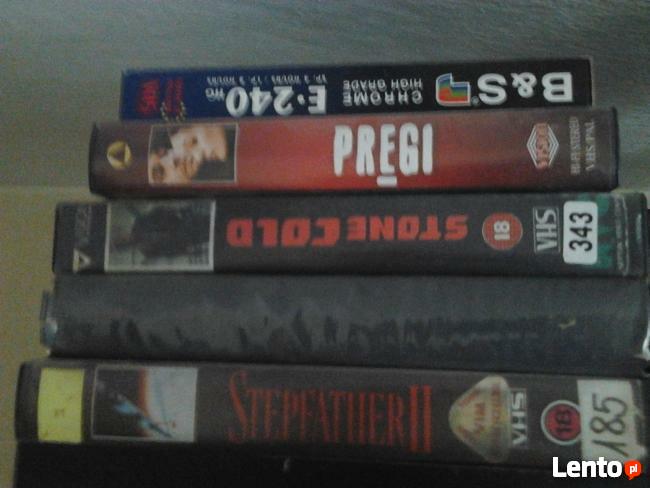 kasety Vhs rozne tytuly i gatunki