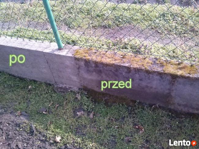 Mycie,czyszczenie kostki brukowej,elewacji,murów kamienia.