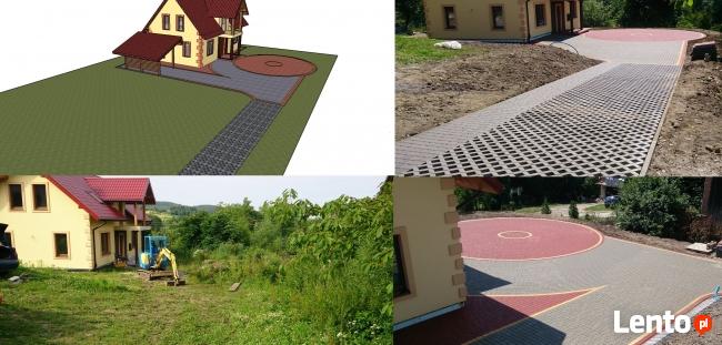 Układanie kostki brukowej Sanok, Lesko i okolice - NOWBRUK