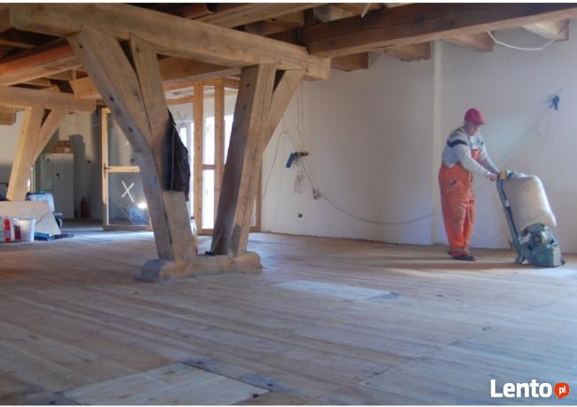 Parkiety - Cyklinowanie, Układanie - Barwienie - Kompleksowo