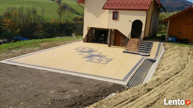 Układanie kostki brukowej Sanok, Lesko i okolice - NOWBRUK