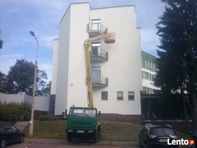 Usługi Podnośnikami koszowymi 12m-18m