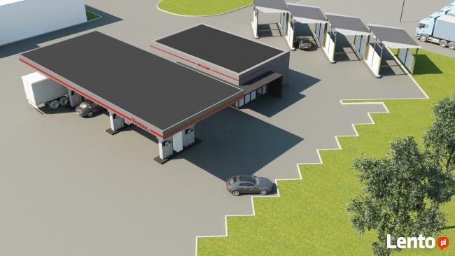 STACJA BENZYNOWA gotowy projekt Kliman&Kaczmarek