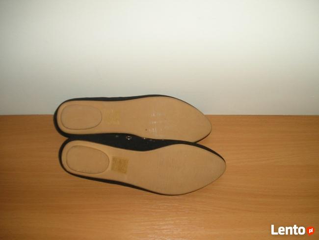 nowe czarne baleriny 38 24cm. House