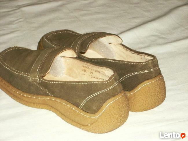 Skórzane Półbuty Gruba Podeszwa NOWE 39 39,5