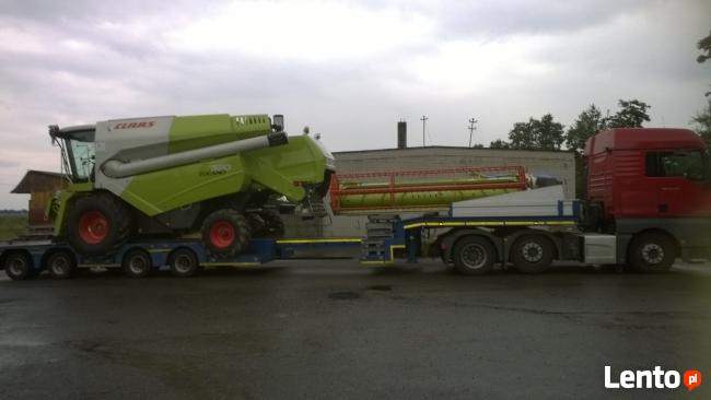 Transport Niskopodwoziowy Ponadnormatywny Ponadgabarytowy Ma