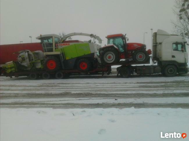 Transport Niskopodwoziowy Ponadnormatywny Ponadgabarytowy Ma