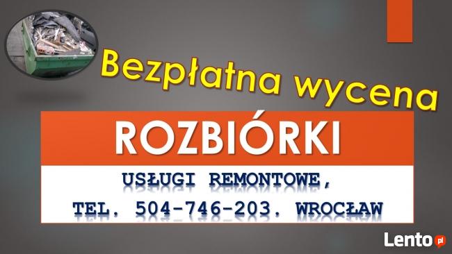 Usługi Budowlane, Cennik Usług Remontowych, Budowlanych Wrocław