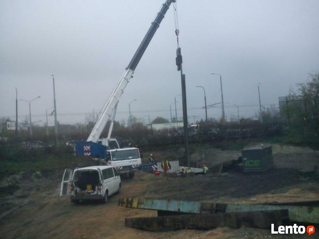Dźwig, żuraw 50 T - wynajem, usługi dzierżawa