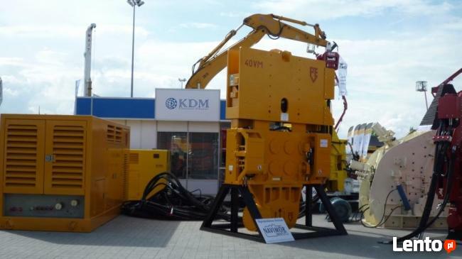 Wibromłot / ścianka szczelna PVE 40VM wynajem