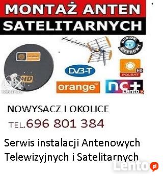 Rregulacja anteny satelitarnej i naziemnej Nowy Sacz i okoli