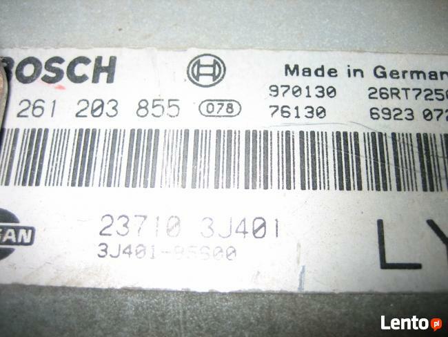 komputer sterownik silnika 130 KM NISSAN PRIMERA P11 2.0B