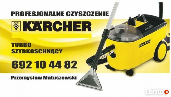 Opalenica czyszczenie pranie odgrzybianie Karcher