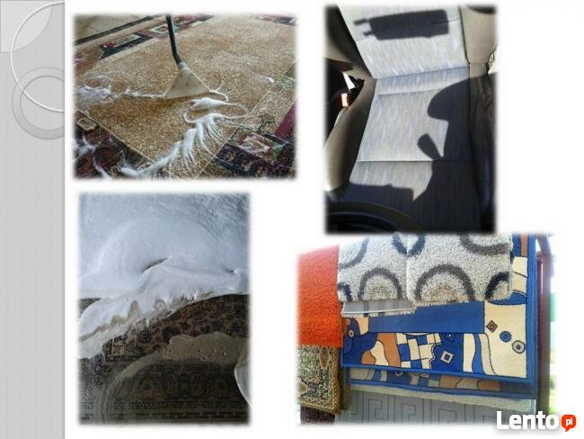 PRANIE DYWANÓW, WYKŁADZIN, TAPICEREK SAMOCHODÓW