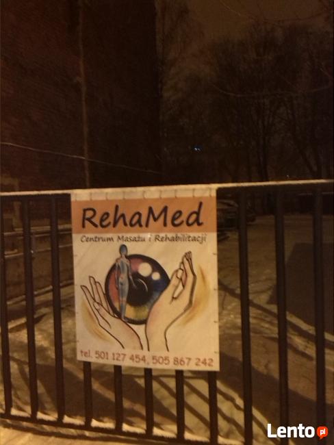 MASAŻ leczniczy sportowy stawowy modelujący bańka REHABILITA