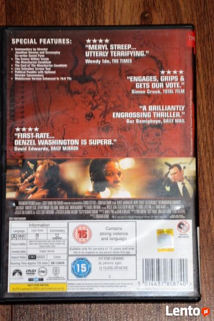 Film ,,Kandydat” (The Manchurian Candidate) z 2004 roku.