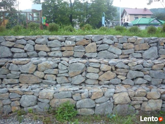 Ogrodzenia, słupki gabionowe