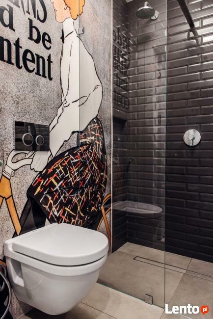 Szklana fototapeta do łazienki