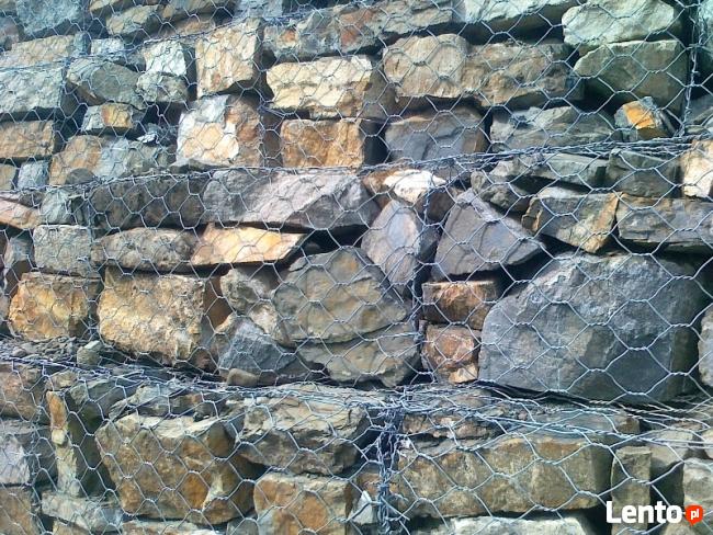 Ogrodzenia, słupki gabionowe