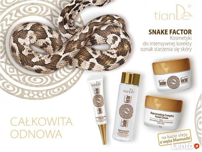 Krem dla kompleksowego odnowienia skóry twarzy Snake Factor