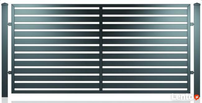 Przęsło ogrodzeniowe D-02 profil 70x20 oc+kolor 120x200cm