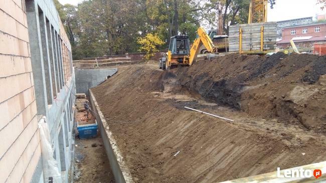 Wynajem koparko ładowarki Szczecin i okolice