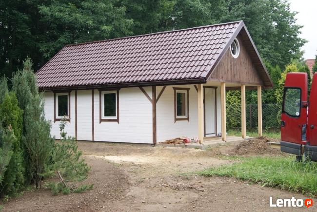Garaże drewniane domek letniskowy wiaty garaż murowane,