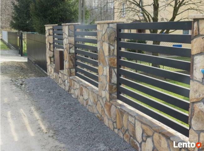 Przęsło ogrodzeniowe D-02 profil 70x20 oc+kolor 120x200cm