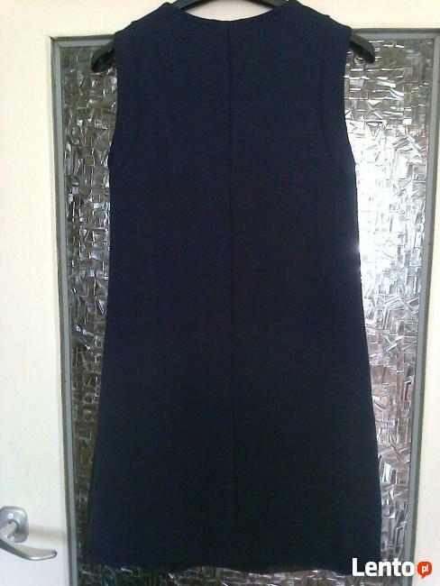 Granatowa sukienka Tezenis