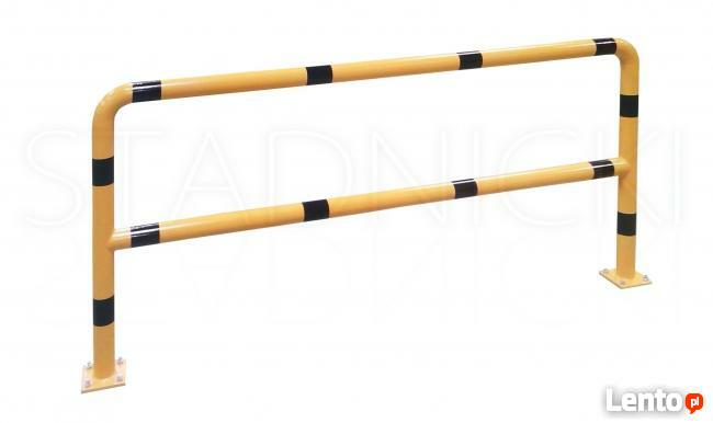 Odbojnica prosta barierka ochronna z poprzeczką 100 cm