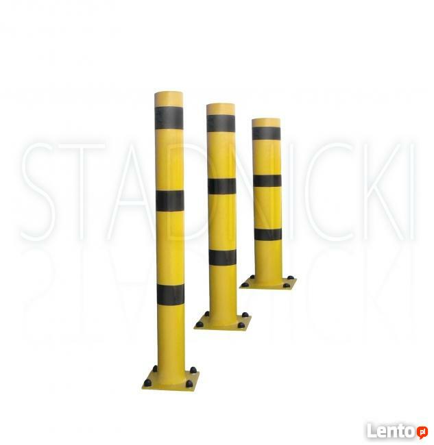 Ochrona bram maszyn wjazdów regałów 100 cm za 149 pln netto