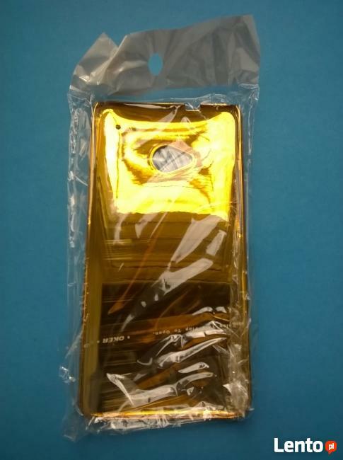 Case-Osłona na panel tylny HTC One M7 Hybrid Gold