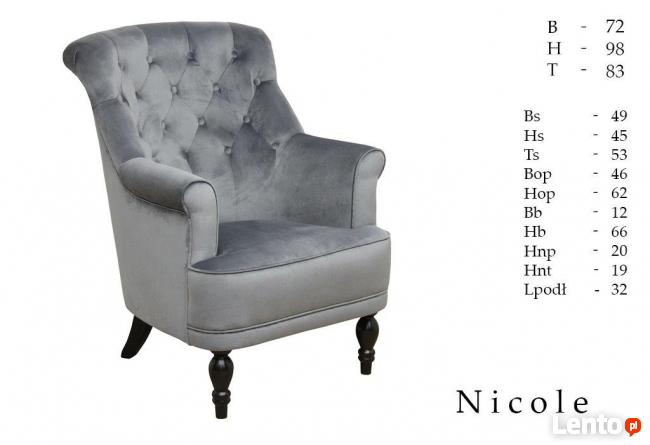 obnizka cen sprzedam fotel uszak po atrakcyjnej cenie