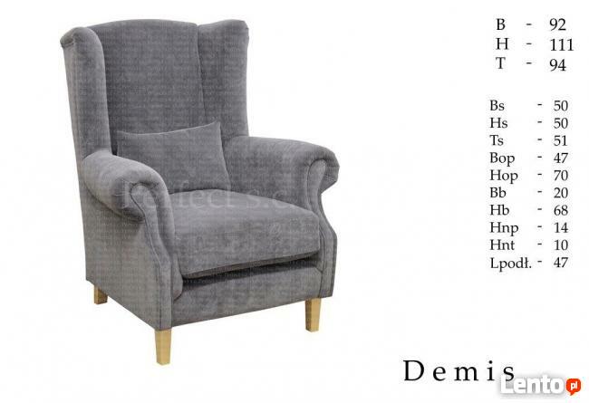 obnizka cen sprzedam fotel uszak po atrakcyjnej cenie