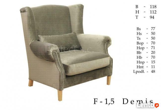 obnizka cen sprzedam fotel uszak po atrakcyjnej cenie