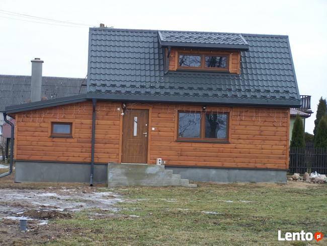 domy z drewna szkieletowe letniskowe