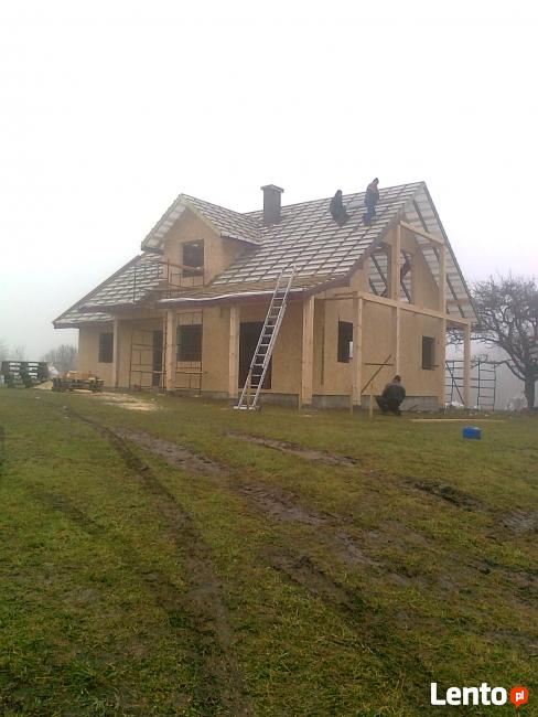 domy z drewna szkieletowe letniskowe