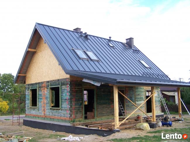 domy z drewna szkieletowe letniskowe