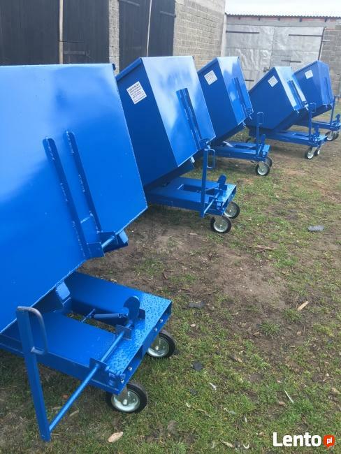 Kontener, pojemnik, koleba samowyladowcza 0,5m3 CE+GWARANCJA