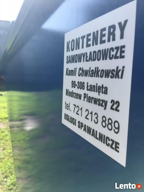 Kontener, pojemnik, koleba samowyladowcza 0,5m3 CE+GWARANCJA