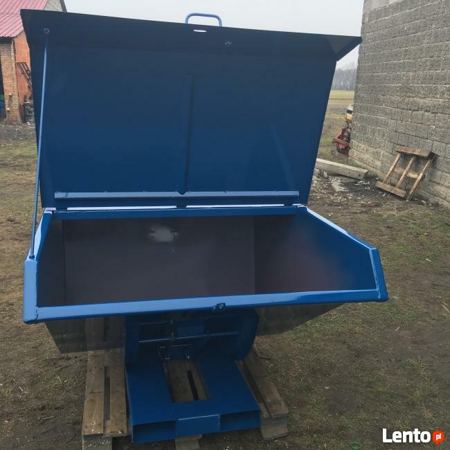 Kontener, koleba, pojemnik samowyladowczy 1m3 CE+GWARANCJA !