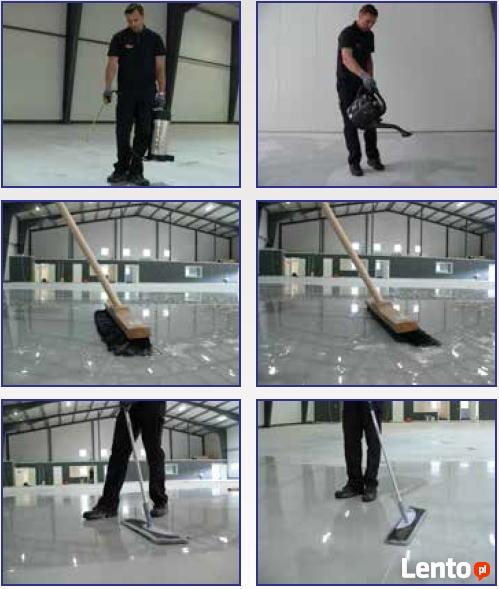 Litorin zabezpieczenie posadzki betonowej - anty-pyląca