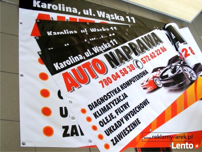 Reklama świetlna Projektowanie reklam banery litery Mińsk