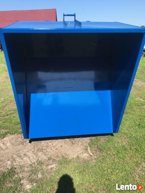 Kontener, koleba, pojemnik samowyladowczy 1m3 CE+GWARANCJA !