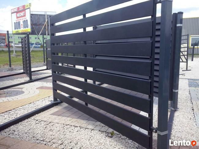 Przęsło ogrodzeniowe P12e ceownik 100x10