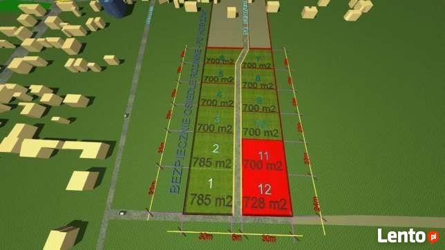 Działki budowlane Łazy, Rokitno Szlacheckie, widok