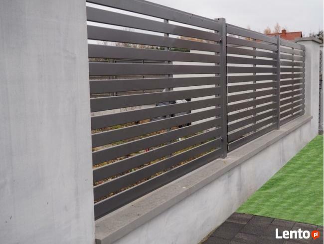 Przęsło ogrodzeniowe P12b ceownik 70x10 ocynk+kolor