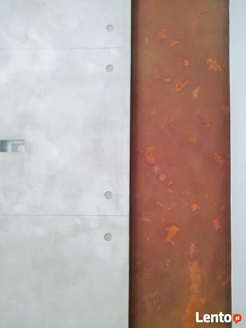 Rdza dekoracja ścienna