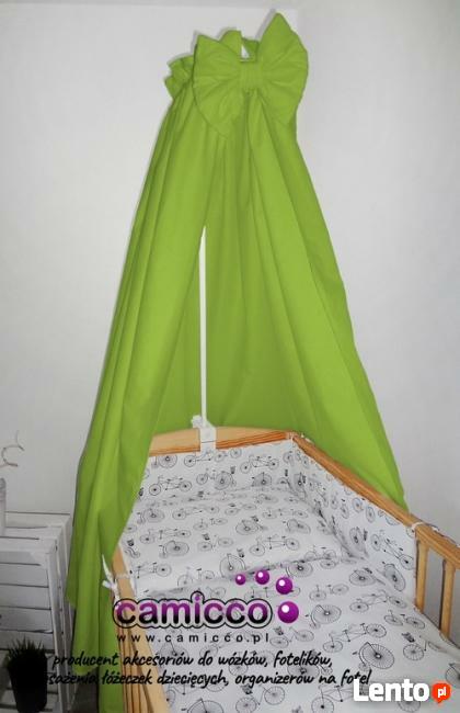 Baldachim do łóżeczka + kokardka baldachimki do łóżeczek