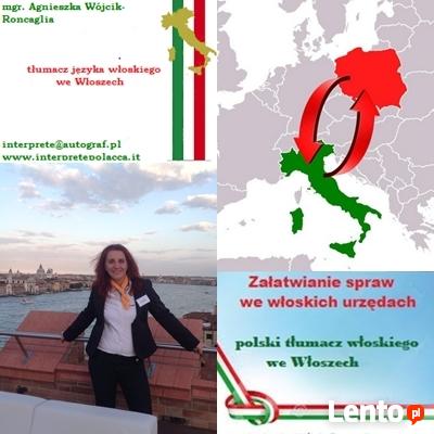 Tłumacz we Włoszech - tłumaczenia ustne włoski - polski